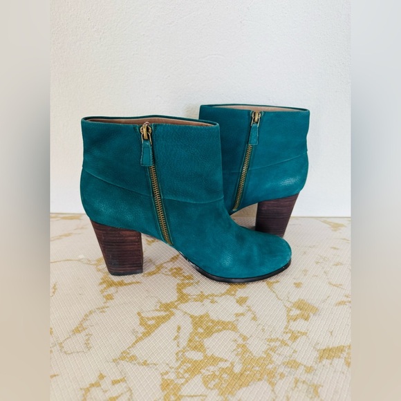 🔥🔥FINAL CLEARENACE 🔥🔥 COLE HAAN Cassidy Nike Air Green Suede Leather Bootie - Picture 4 of 8